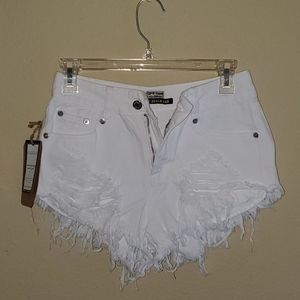 White Summer Shorts